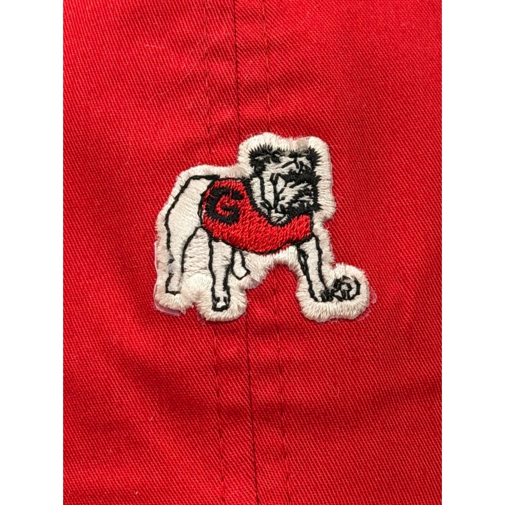 Ahead Georgia Bulldogs Hat Red Adjustable UGA Uga Mascot Cap Classic Fit Cotton